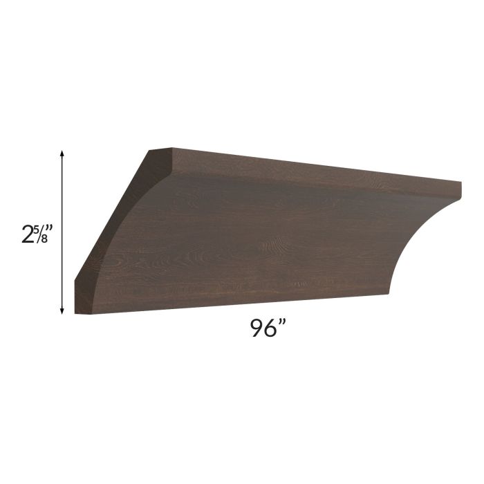 Tuscan Kona Brown Cove Crown Molding