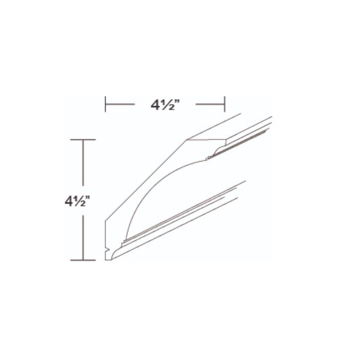Union Large Cove Crown Molding