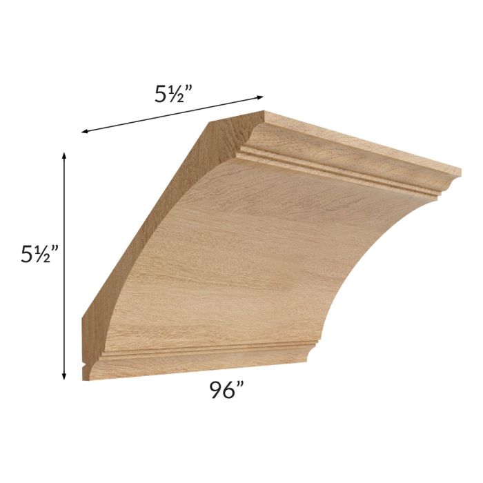 Midtown Timber Shaker Extra Large Cove Crown Molding