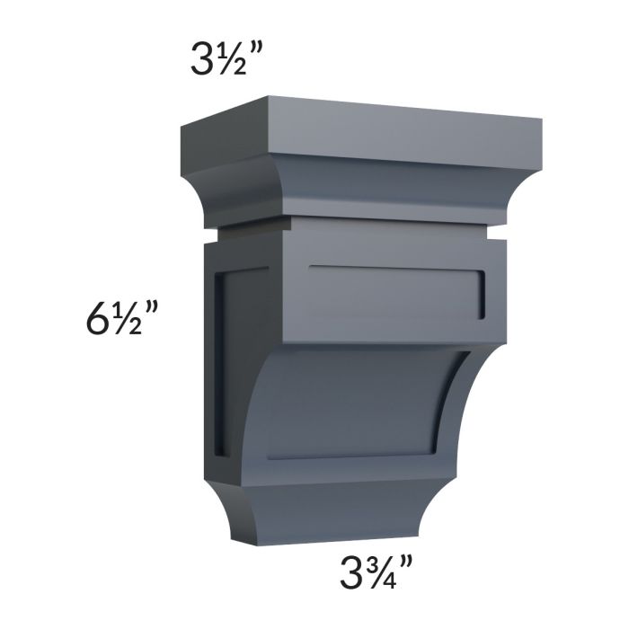 Midtown Blue Shaker Small Corbel