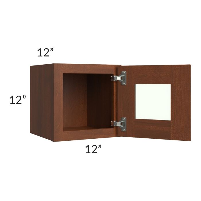 Cambridge Saddle Glaze 12x12 Decorative Wall Cabinet
