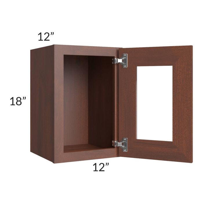 Cambridge Saddle Glaze 12x18 Decorative Wall Cabinet