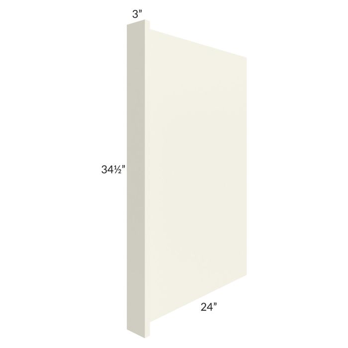 Cambridge Antique White Glaze Appliance End Panel 