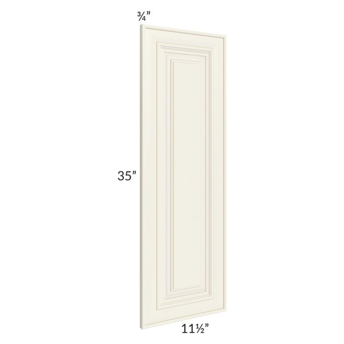 Cambridge Antique White Glaze 36" Wall Decorative Door
