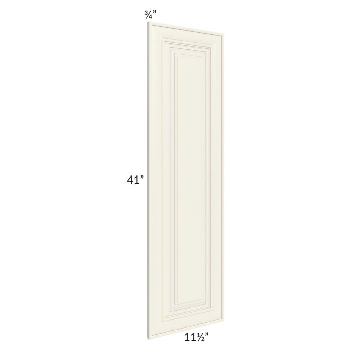 Cambridge Antique White Glaze 42" Wall Decorative Door 