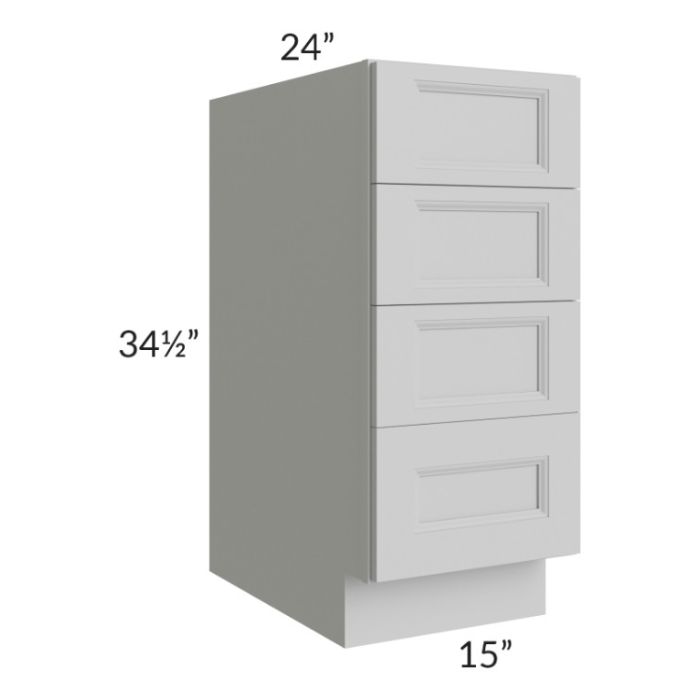 Tuscan Painted Grey 15" Drawer Base Cabinet