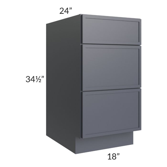 Vienna Indigo 18" Drawer Base Cabinet