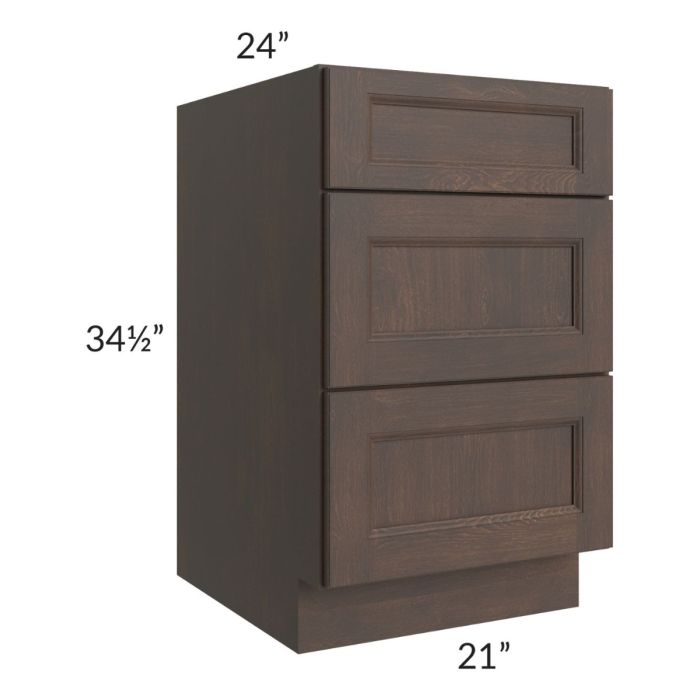 Tuscan Kona Brown 21" Drawer Base Cabinet