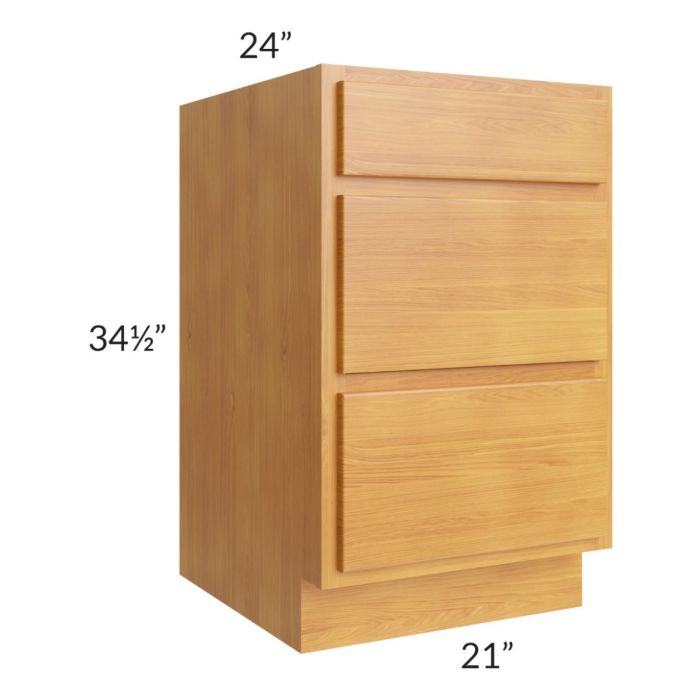 Royal Oak 21" 3-Drawer Base Cabinet