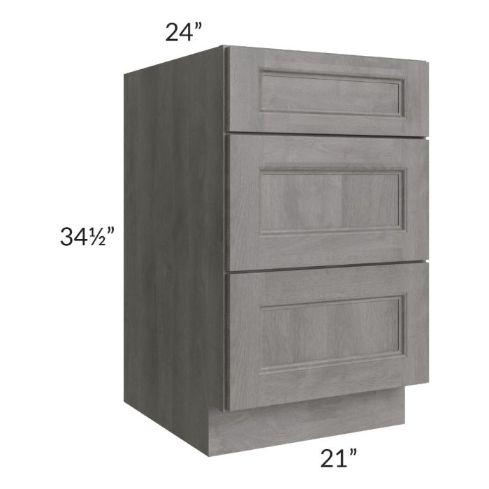 Providence Slate Grey 21" Drawer Base Cabinet 