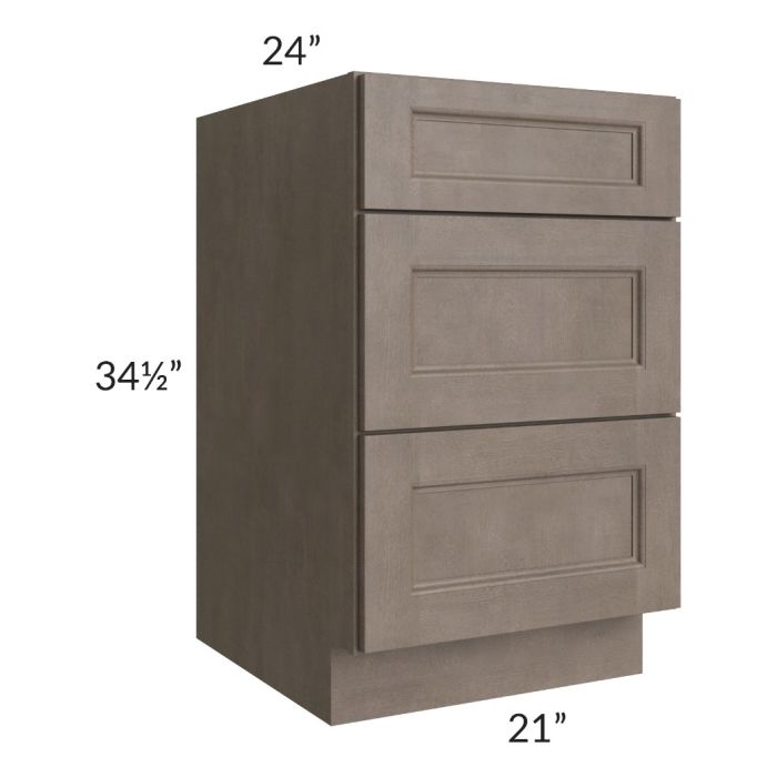 Providence Natural Grey 21" Drawer Base Cabinet