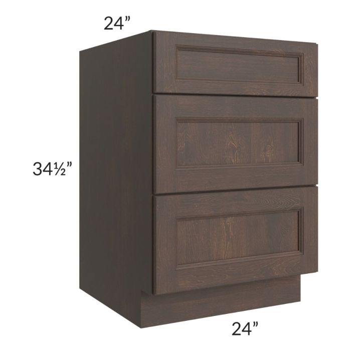 Tuscan Kona Brown 24" Drawer Base Cabinet