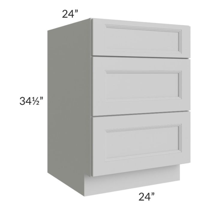 Tuscan Painted Grey 24" Drawer Base Cabinet