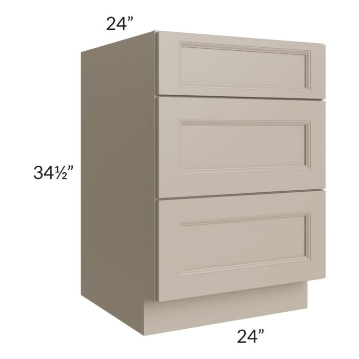 Tuscan Oyster 24" Drawer Base Cabinet