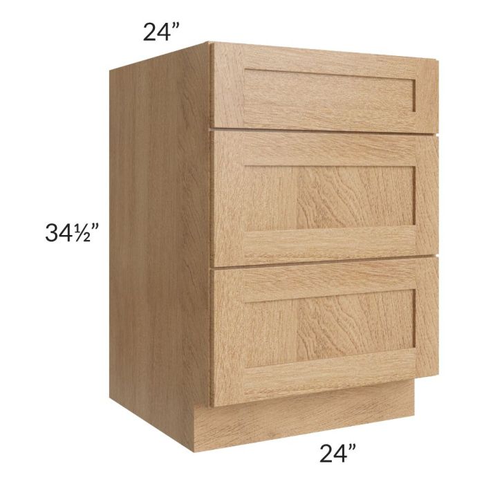 Midtown Timber Shaker 24" Drawer Base Cabinet