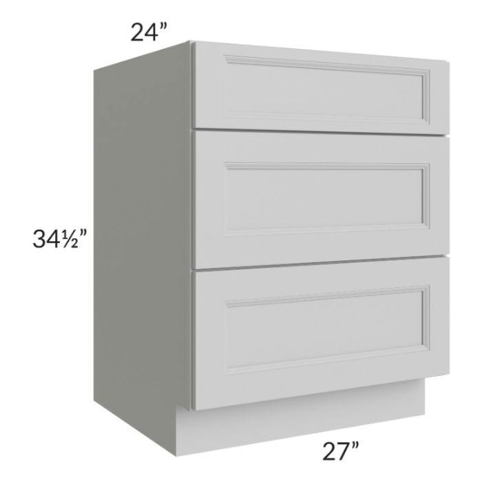 Tuscan Painted Grey 27" Drawer Base Cabinet