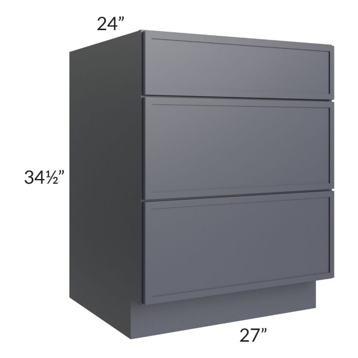 Vienna Indigo 27" Drawer Base Cabinet
