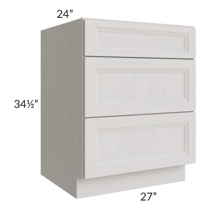 Salem Light Grey 27" Drawer Base Cabinet