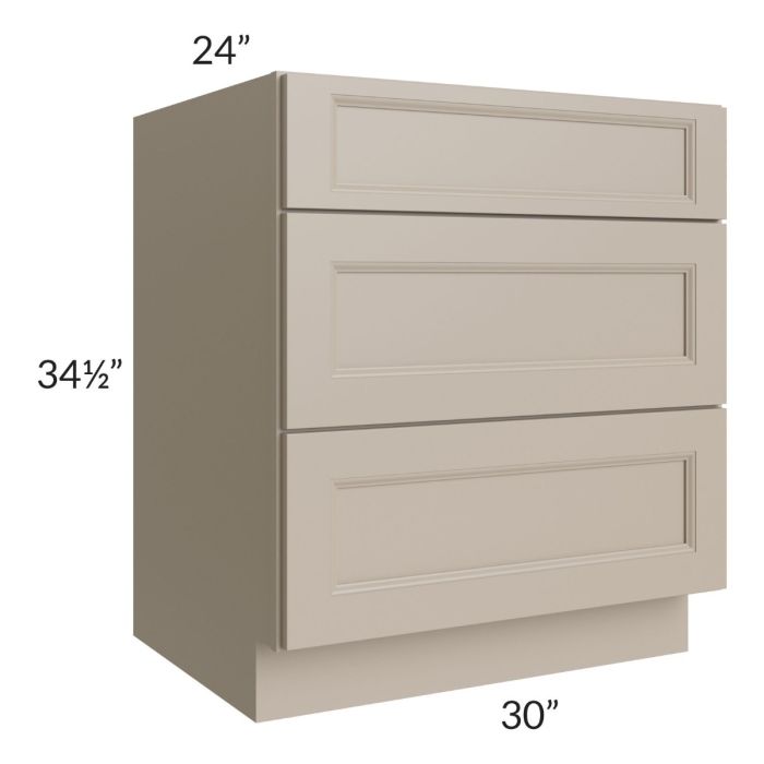 Tuscan Oyster 30" Drawer Base Cabinet