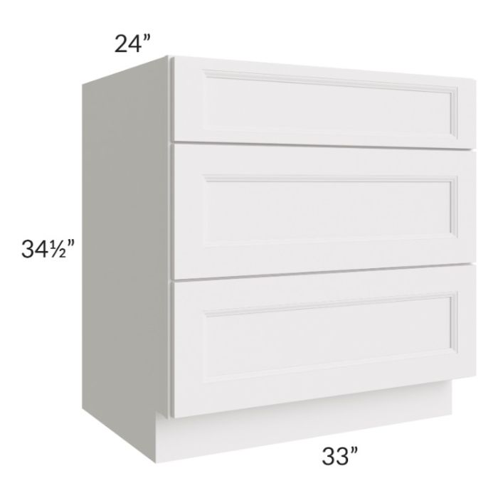 Tuscan Cloud 33" Drawer Base Cabinet