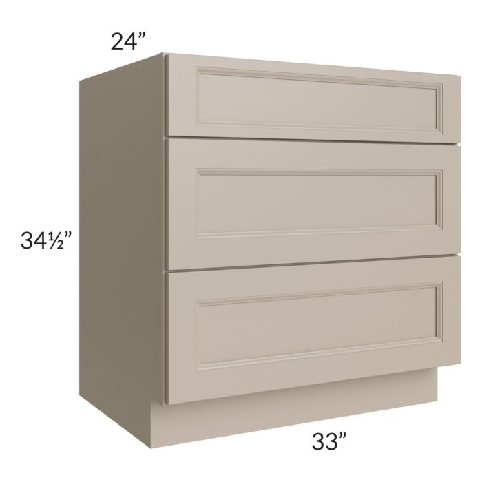 Tuscan Oyster 33" Drawer Base Cabinet