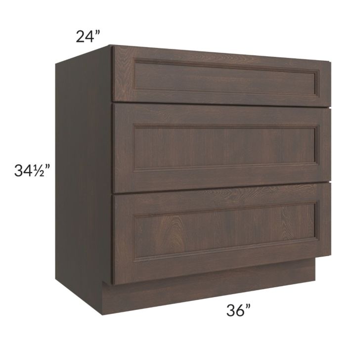 Tuscan Kona Brown 36" Drawer Base Cabinet