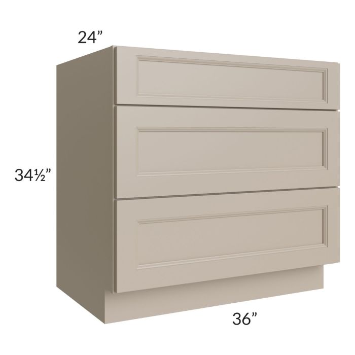 Tuscan Oyster 36" Drawer Base Cabinet