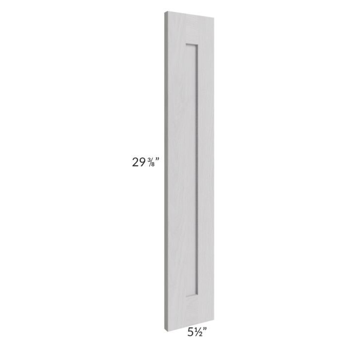 Midtown Light Grey Shaker 48 x 120 Back Panel (3/4" Thick)