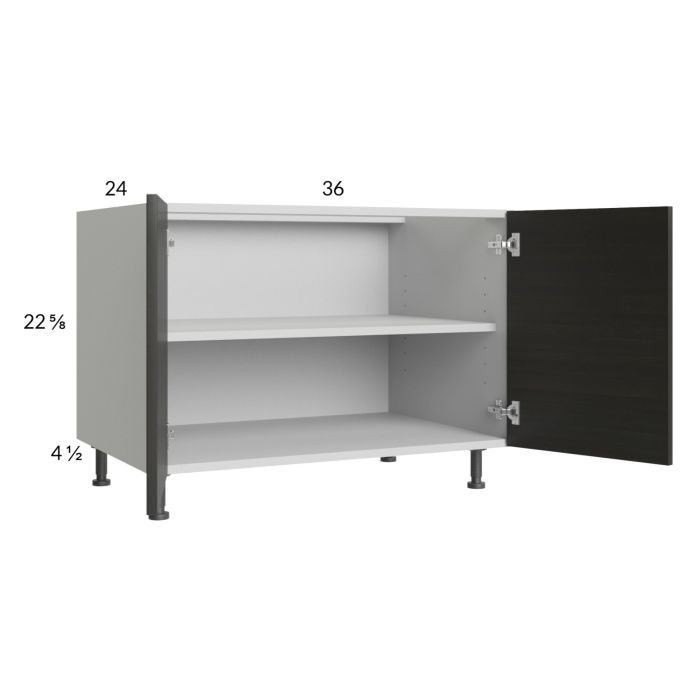 Euro Cafe 36" Full Height Door Desk Base Cabinet