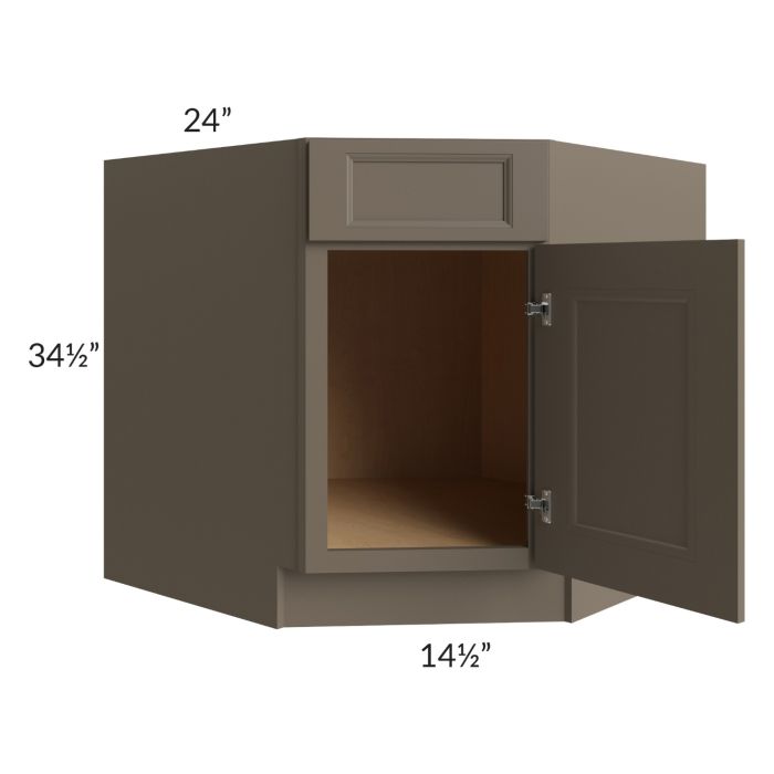 Tuscan Stone 36" Diagonal Corner Sink Base