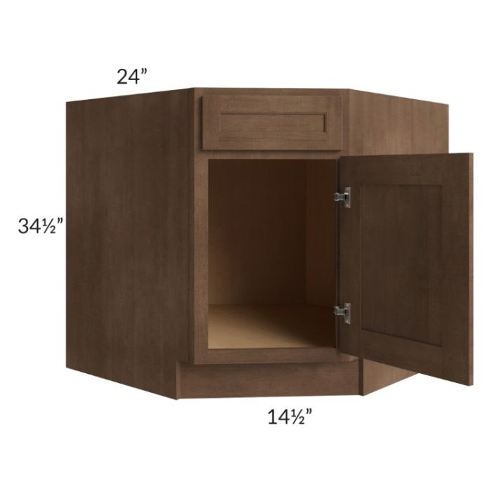 Gramercy Coffee 36" Diagonal Corner Sink Base