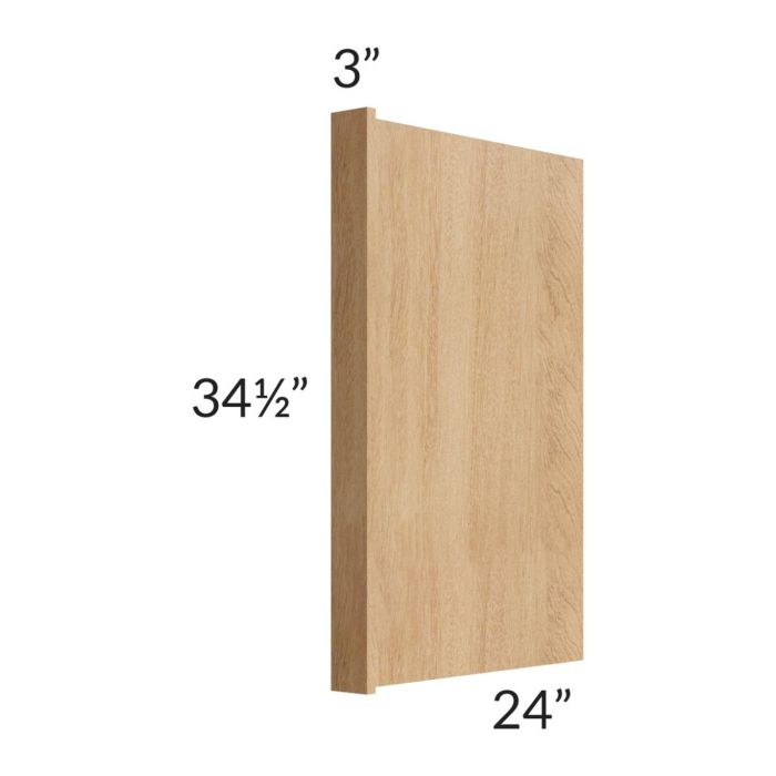 Tuscan Timber 3" Appliance End Panel