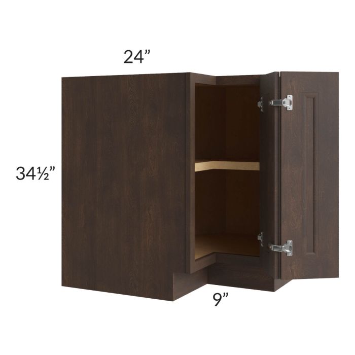 Tuscan Kona Brown 33" Easy Reach Corner Cabinet