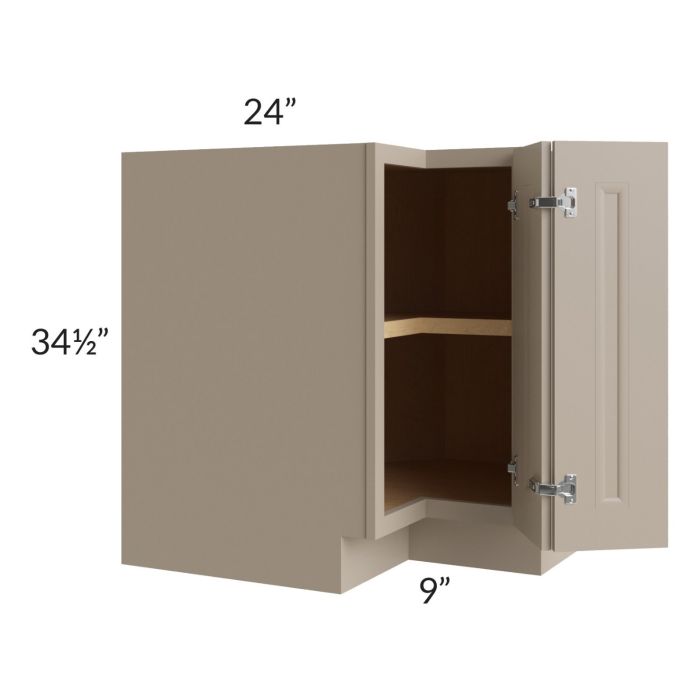 Tuscan Oyster 33" Easy Reach Corner Cabinet