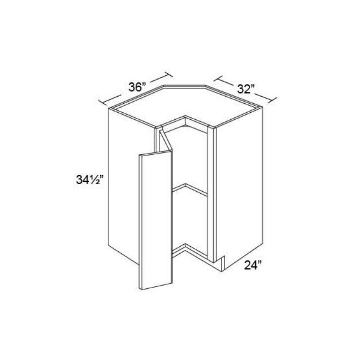 Vienna 36" Easy Reach Corner Cabinet