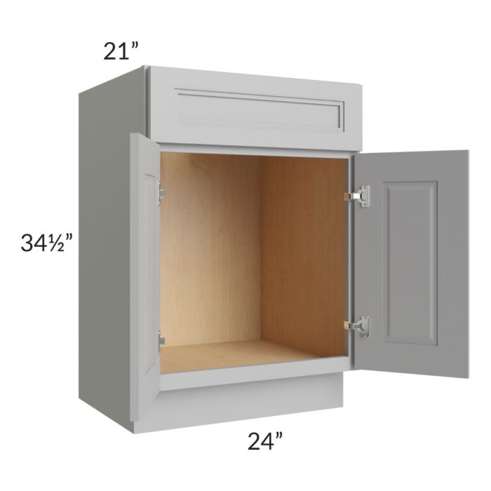 Charlotte Grey 24" Vanity Sink Base Cabinet