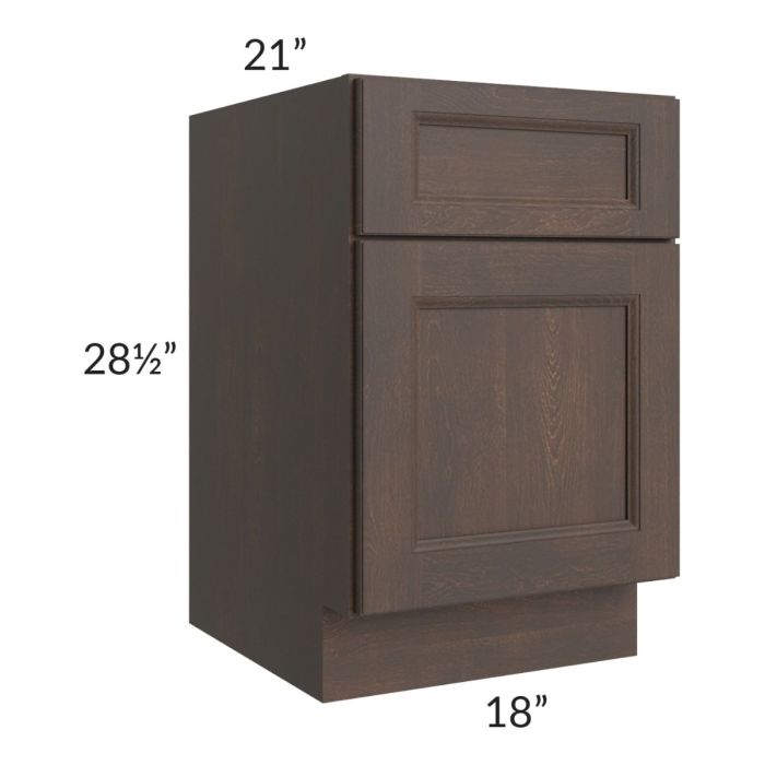 Tuscan Kona Brown 18" File Base Cabinet