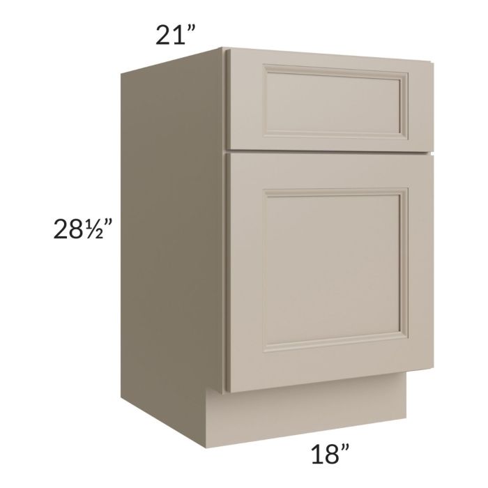 Tuscan Oyster 18" File Base Cabinet