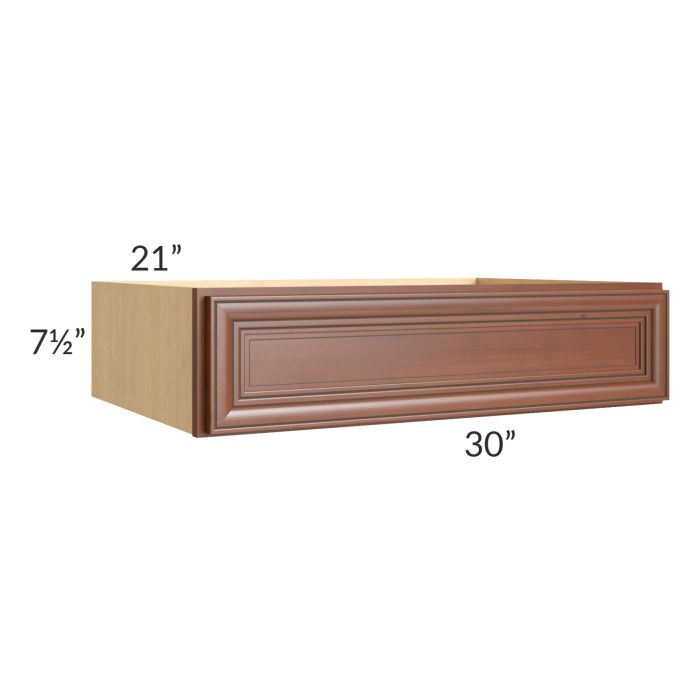 Phoenix Caramel Glaze 30" Vanity or Desk Drawer