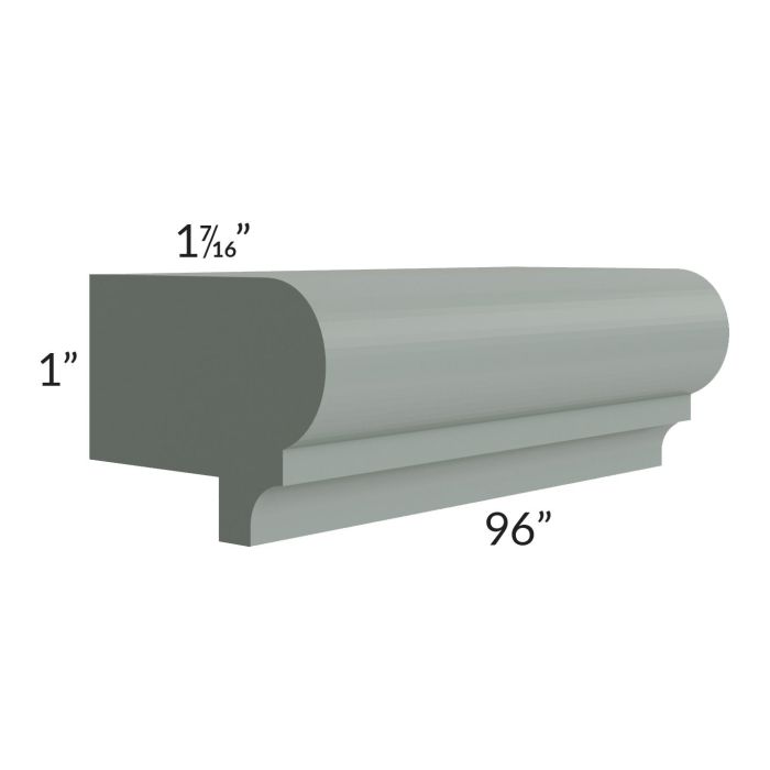 Woodland Green Shaker 24" 2-Drawer Base Cabinet