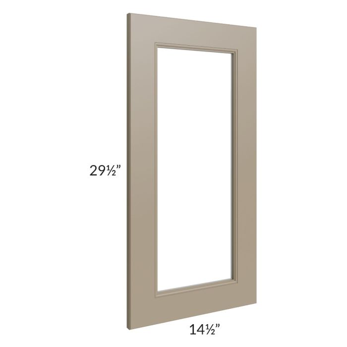 Tuscan Oyster 15x30 Clear Glass Door (Cabinet Sold Separately)