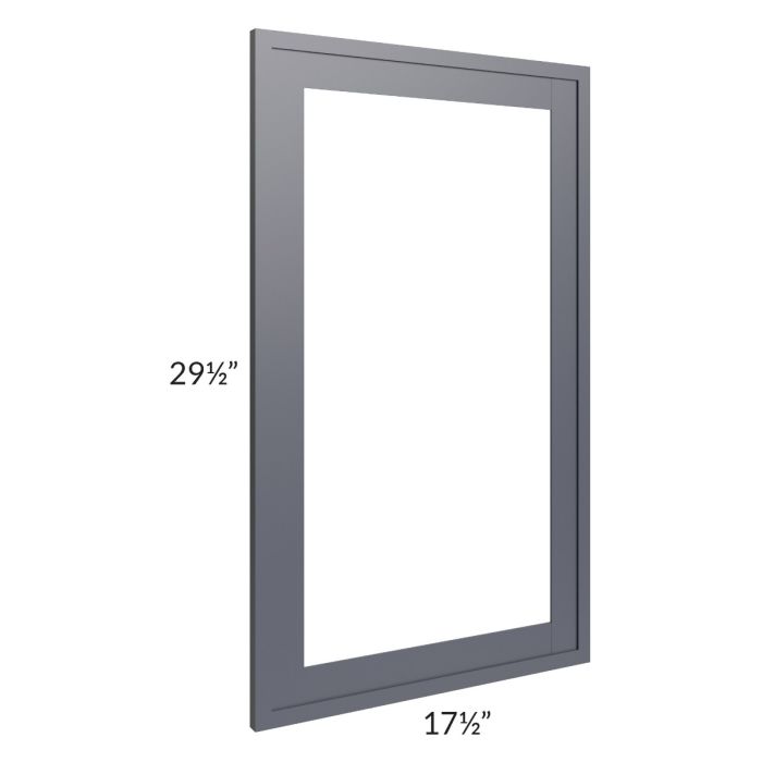 Vienna Indigo 18x30 Clear Glass Door (Cabinet Sold Separately)