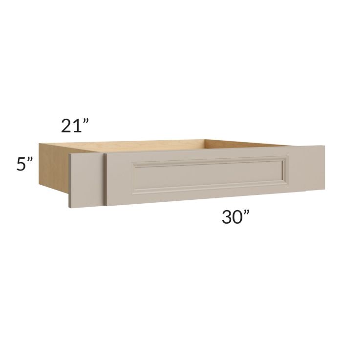 Tuscan Oyster 30" Vanity Knee Drawer (Trimmable to 24")