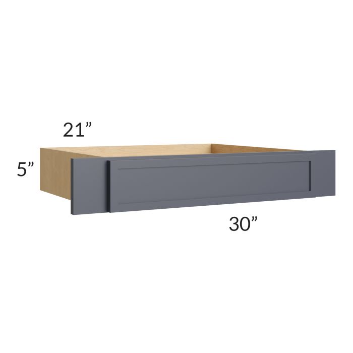 Vienna Indigo 30" Vanity Knee Drawer (Trimmable to 24")