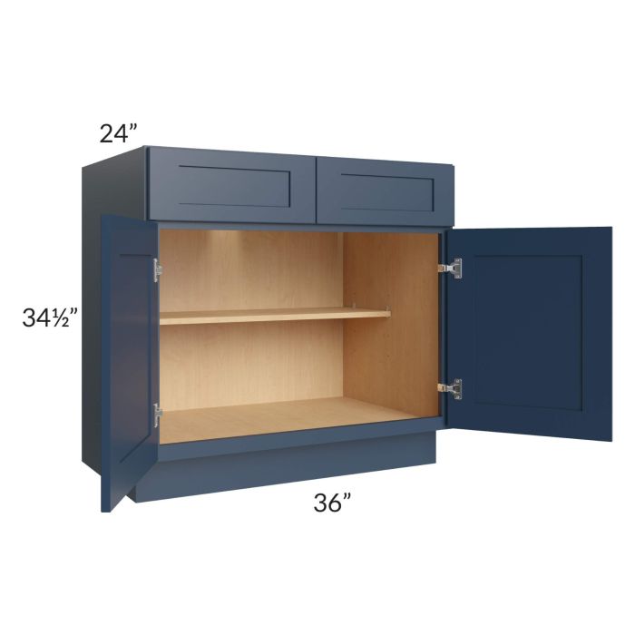 Madison Navy Shaker 36" Base Cabinet