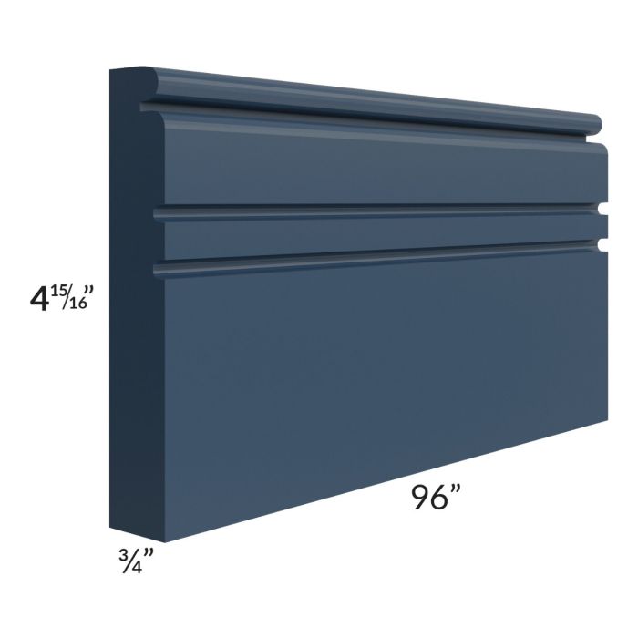 Madison Navy Shaker 96" Base Molding
