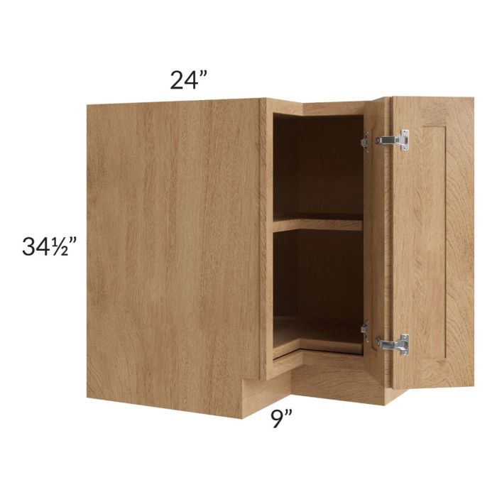Midtown Timber Shaker 33" Lazy Susan Base Cabinet