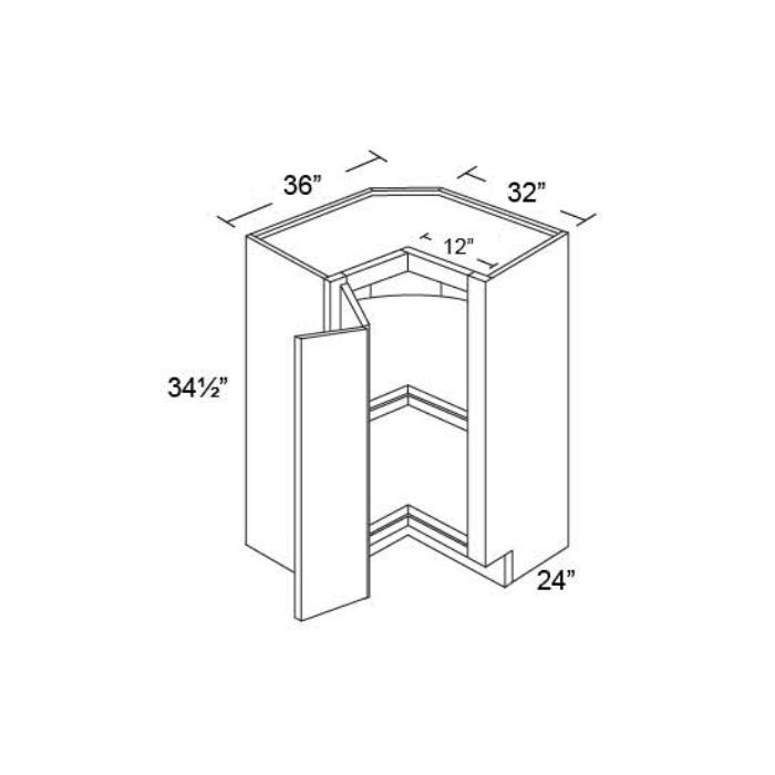 36" Lazy Susan Base Cabinet