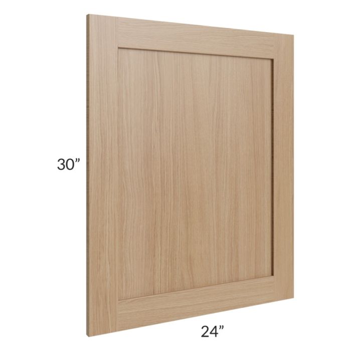 Asheville Rift Oak Shaker Base Decorative End Panel