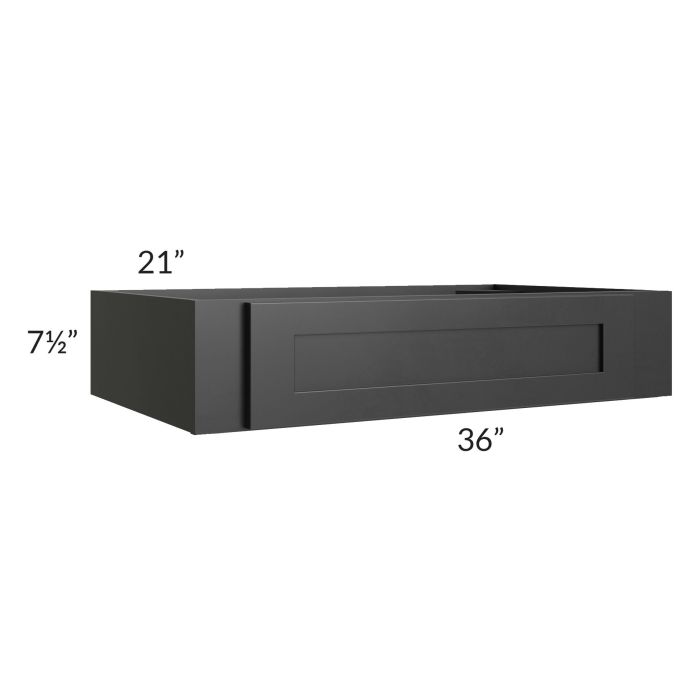 Onyx Black Shaker 36" Under Cabinet Drawer